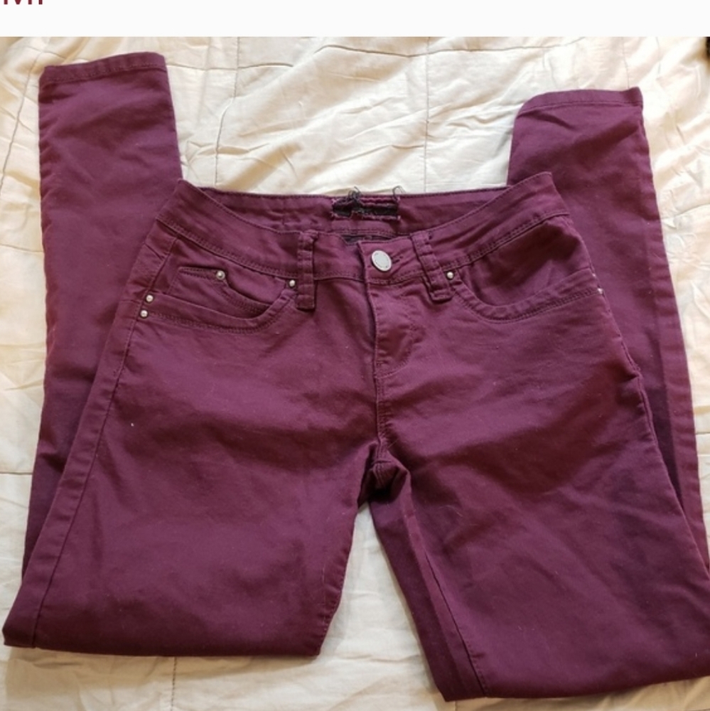Yumi Hyperstretched Juniors Skinny Pants Size L